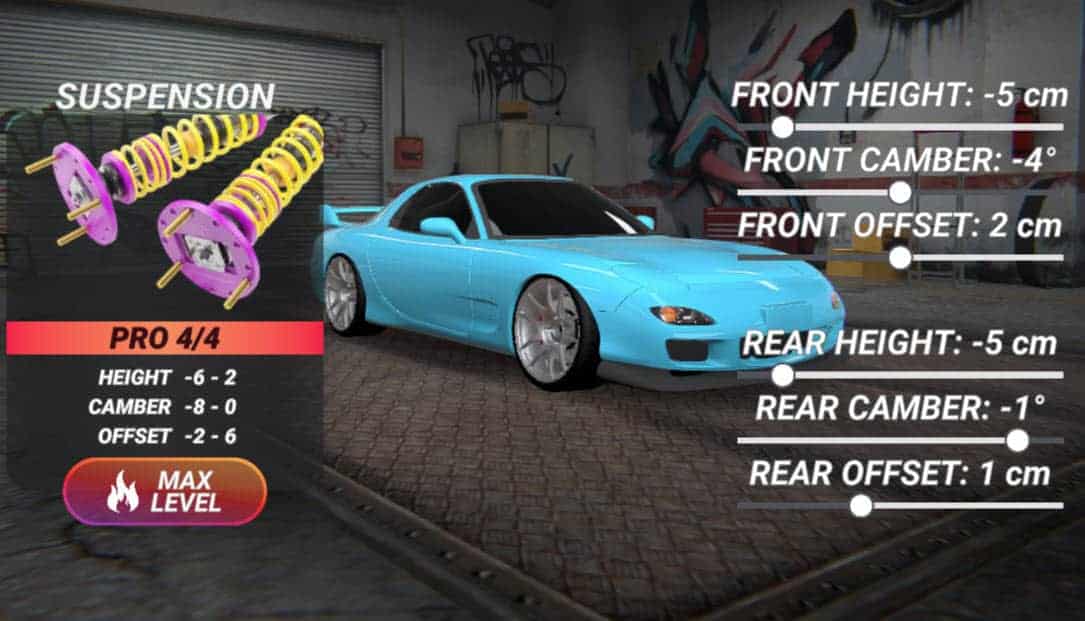 Drift Hunters 2025 - Image stance fitment drift hunters 2025