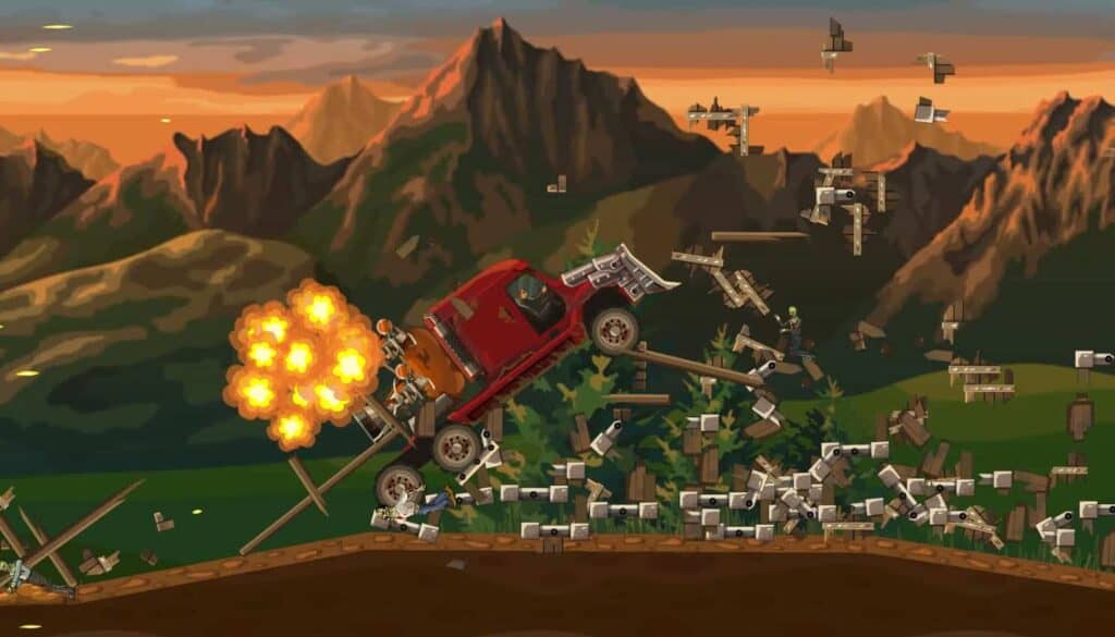 Action Games Landing Page - Image