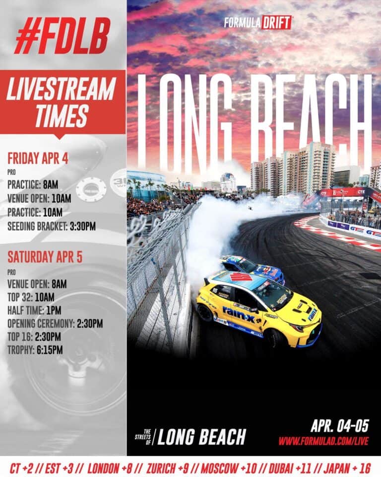 Formula DRIFT 2025 Round 1: Long Beach – Preview & Livestream - Image 7