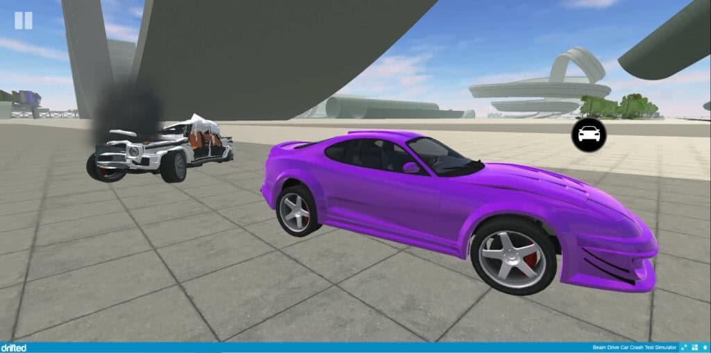 Beam Drive Car Crash Test Simulator - Image Beam Drive Car Crash Test Simulator - Image 15