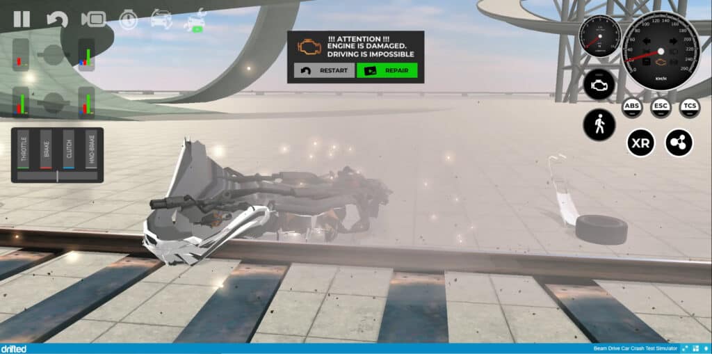 Beam Drive Car Crash Test Simulator - Image Beam Drive Car Crash Test Simulator - Image 10