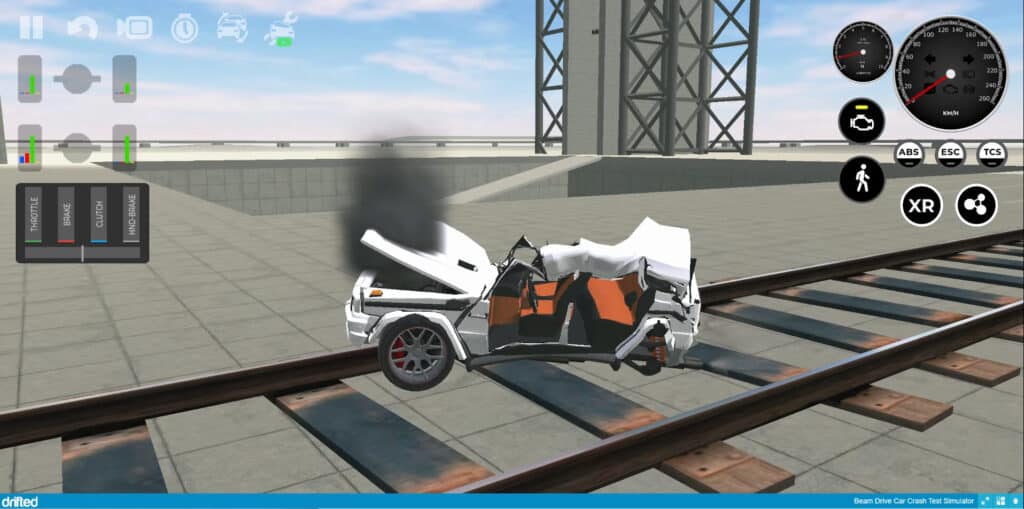 Beam Drive Car Crash Test Simulator - Image Beam Drive Car Crash Test Simulator - Image 14