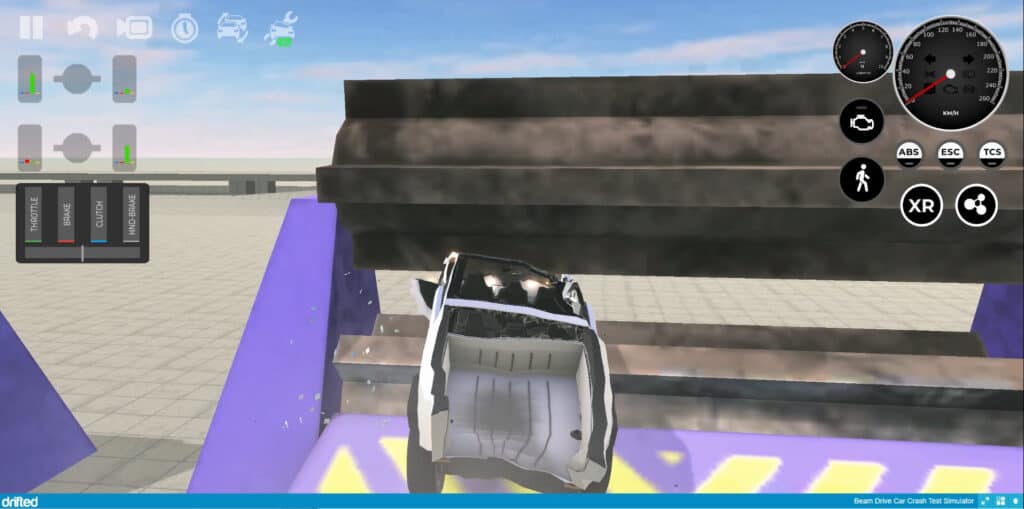 Beam Drive Car Crash Test Simulator - Image Beam Drive Car Crash Test Simulator - Image 11