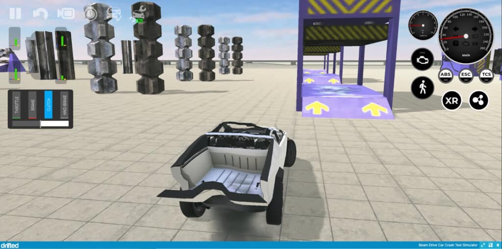 Beam Drive Car Crash Test Simulator - Image Beam Drive Car Crash Test Simulator - Image 12