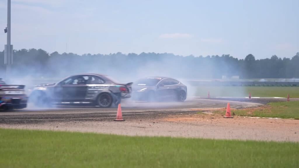 Chelsea DeNofa Takes The Drifting Tesla To The Track, Chaos And Backies Follow - Image Chelsea DeNofa Takes The Drifting Tesla To The Track, Chaos And Backies Follow - Image 8