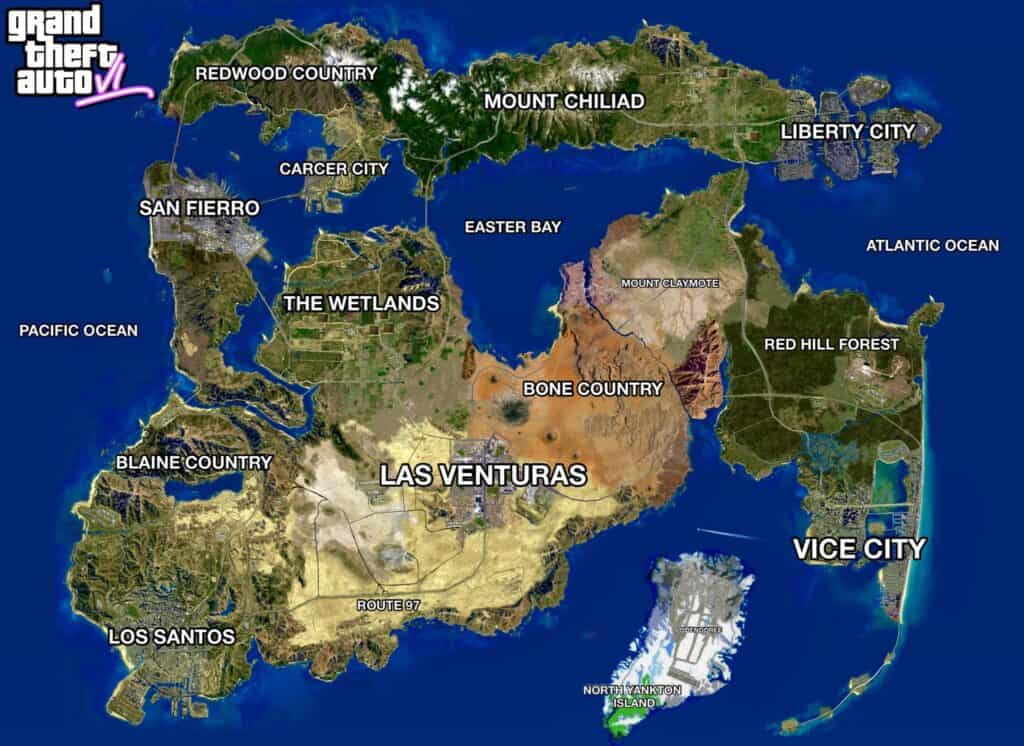 GTA 6 Map 'Leak' From Gamescom Booth Goes Viral - But Is It Legit? - Image 13
