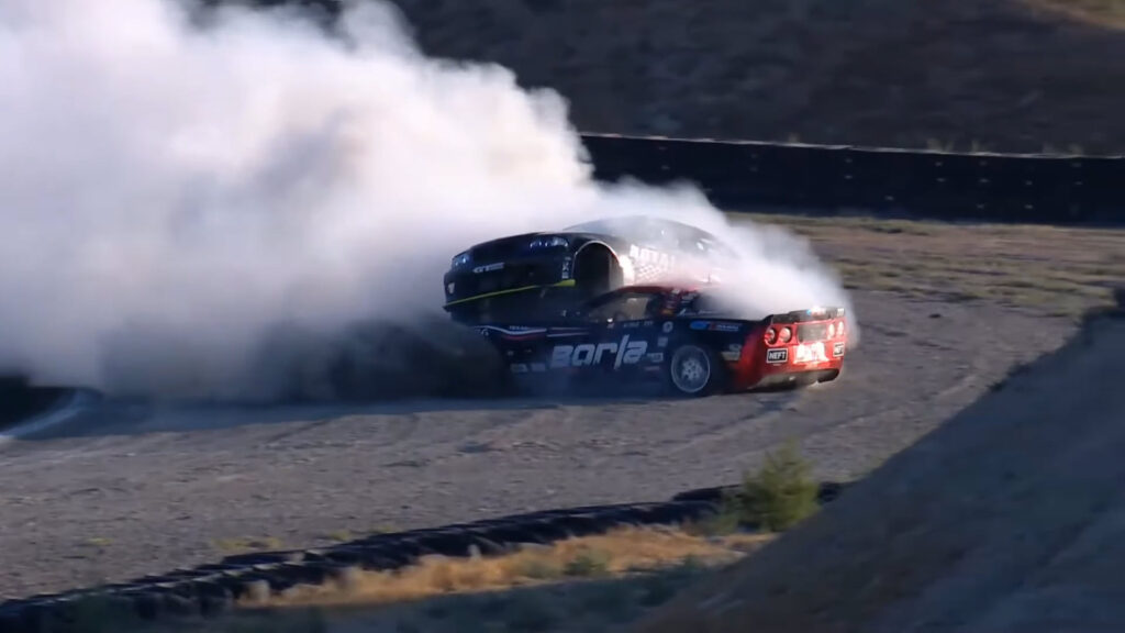 Formula DRIFT Utah Produces One Of The Wildest-Ever Drifting Crashes - Image Formula DRIFT Utah Produces One Of The Wildest-Ever Drifting Crashes - Image 12