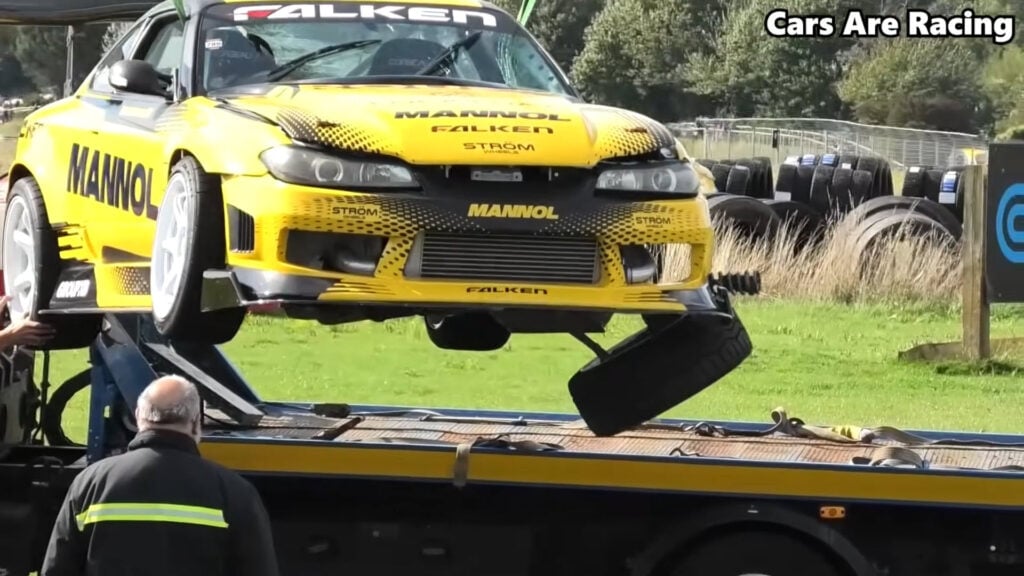 Becky Evans' S15 Destroyed In High-Speed Entry Crash With A Stationary Car - Image Becky Evans' S15 Destroyed In High-Speed Entry Crash With A Stationary Car - Image 9