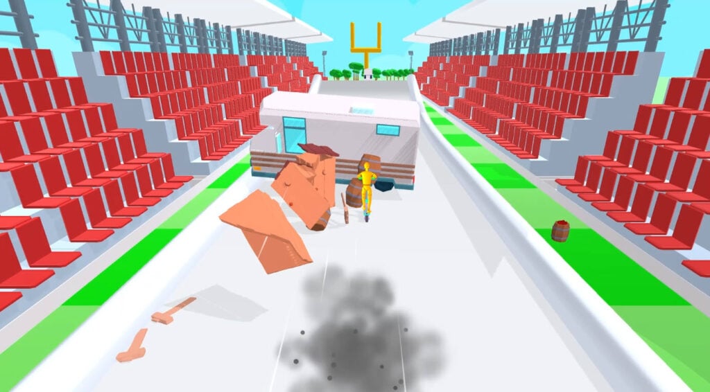 Downhill Car Ride: Crash Test